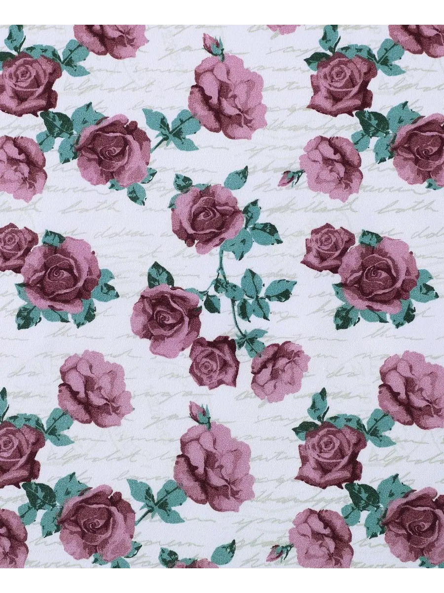 Комплект постельного белья ELLE Décor с принтом, 4 предмета, размер Full ELLE Décor — изображение 8 из 8, розовый