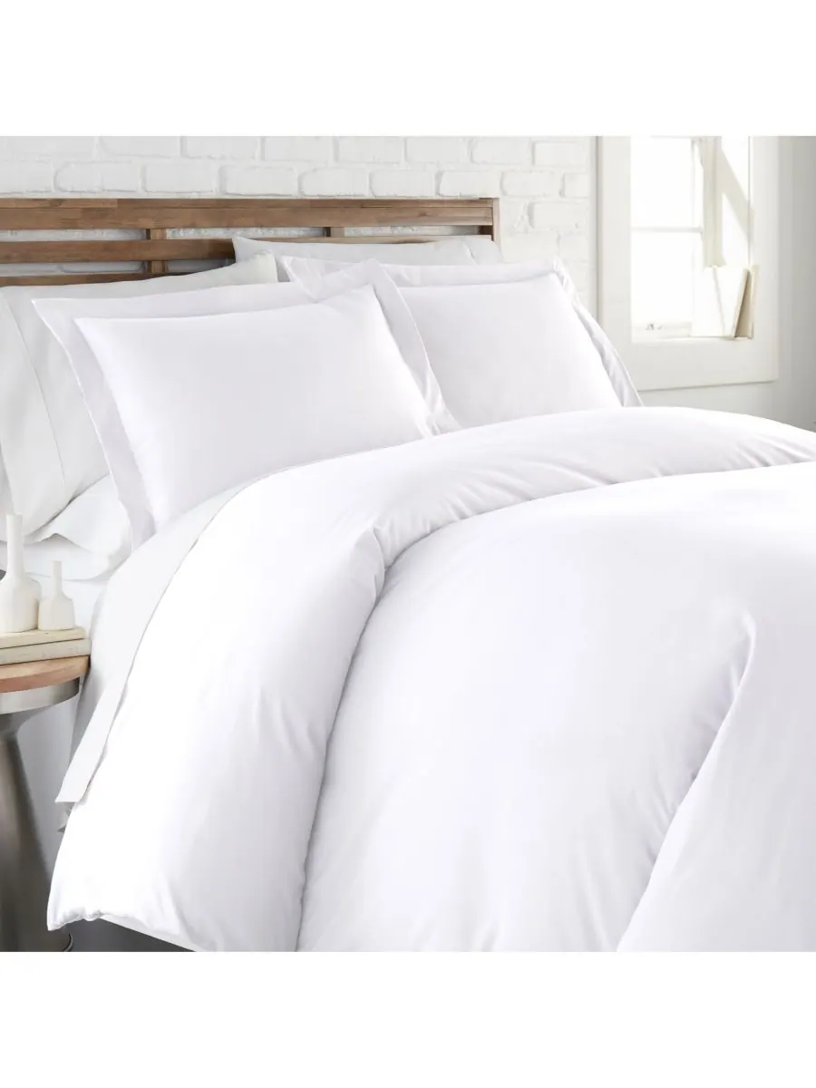 Ультрамягкий современный комплект постельного белья, размер king. Southshore Fine Linens — изображение 1 из 1, белый