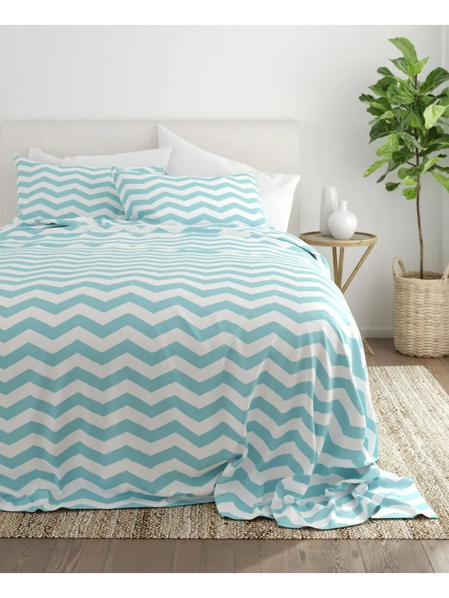 Комплект постельного белья Boho & Beyond Premium Ultra Soft Pattern из 3 предметов, размер Twin — изображение 7 из 8