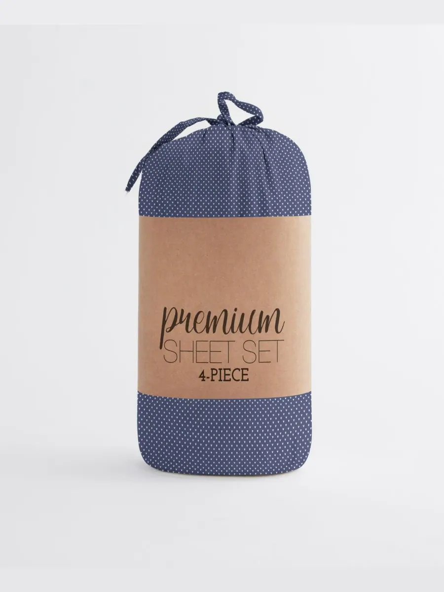 Комплект постельного белья Boho & Beyond Premium Ultra Soft Pattern из 3 предметов, размер Twin — изображение 8 из 9