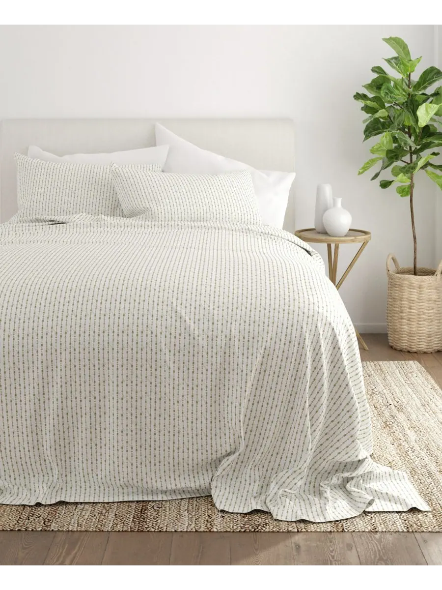 Комплект постельного белья Boho & Beyond Premium Ultra Soft Pattern из 4 предметов, размер Full — изображение 4 из 10