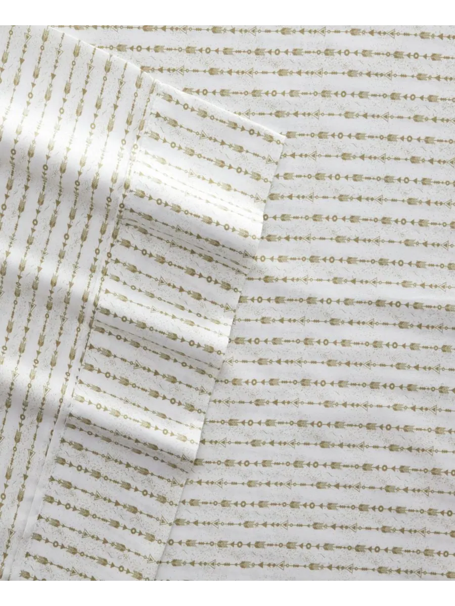 Комплект постельного белья Boho & Beyond Premium Ultra Soft Pattern из 4 предметов, размер Full — изображение 6 из 10
