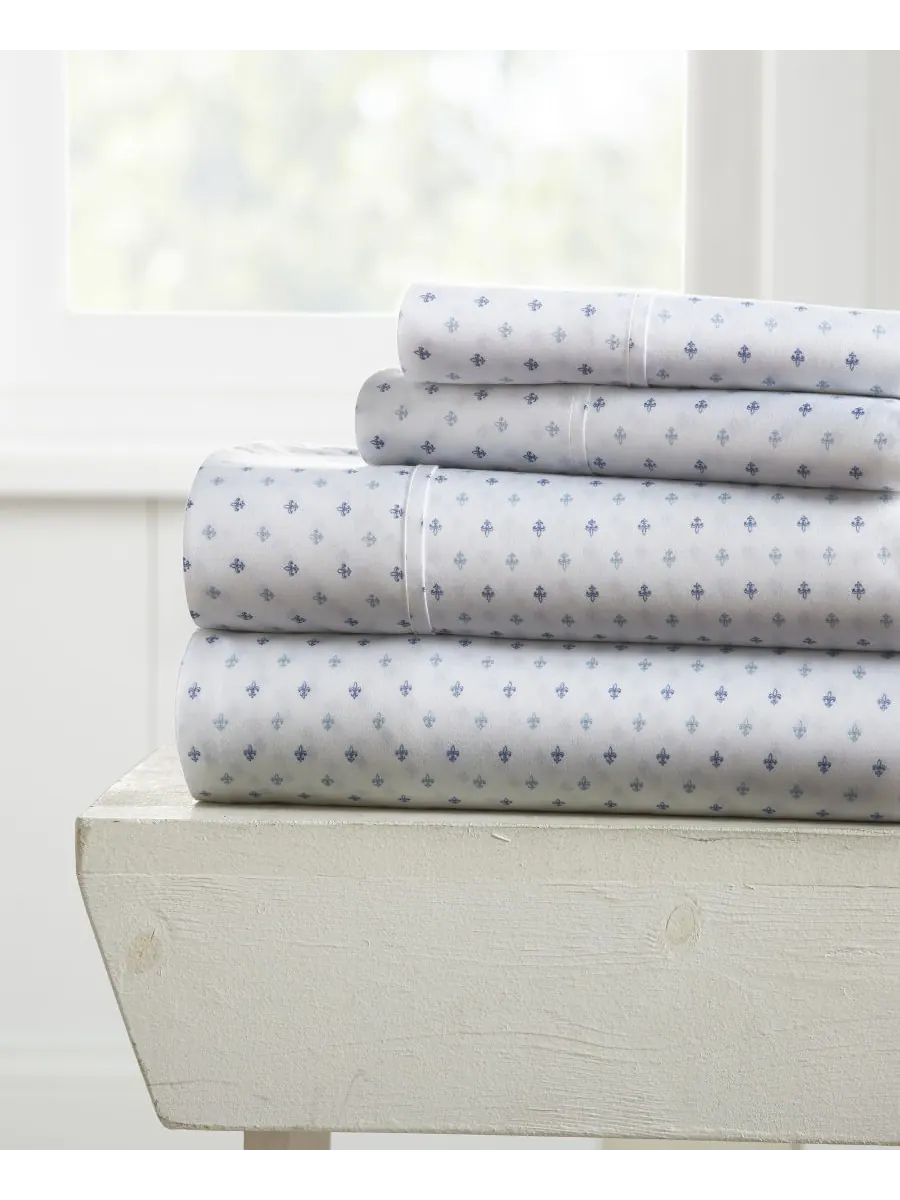 Комплект постельного белья Boho & Beyond Premium Ultra Soft Pattern из 4 предметов, размер Full — изображение 1 из 9