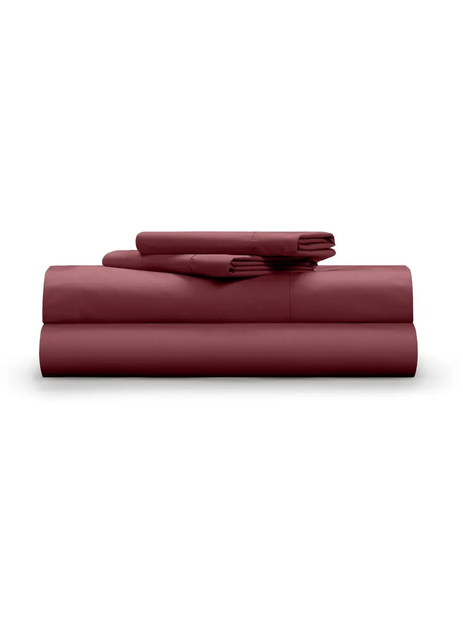 Классический комплект постельного белья Classic Cool Crisp из 4 предметов, размер Full Pillow Gal — изображение 1 из 3