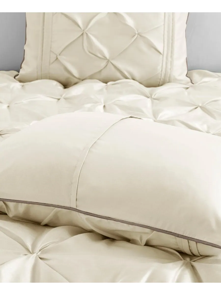 Комплект постельного белья Laurel Tufted из 7 предметов, размер King Madison Park — изображение 8 из 10, белый