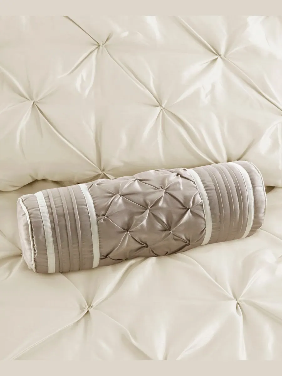 Комплект постельного белья Laurel Tufted из 7 предметов, размер King Madison Park — изображение 10 из 10, белый