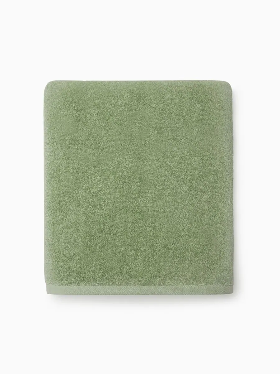 Банное полотенце cielo из хлопка, 76,6 см x 152 см. SFERRA — зеленый