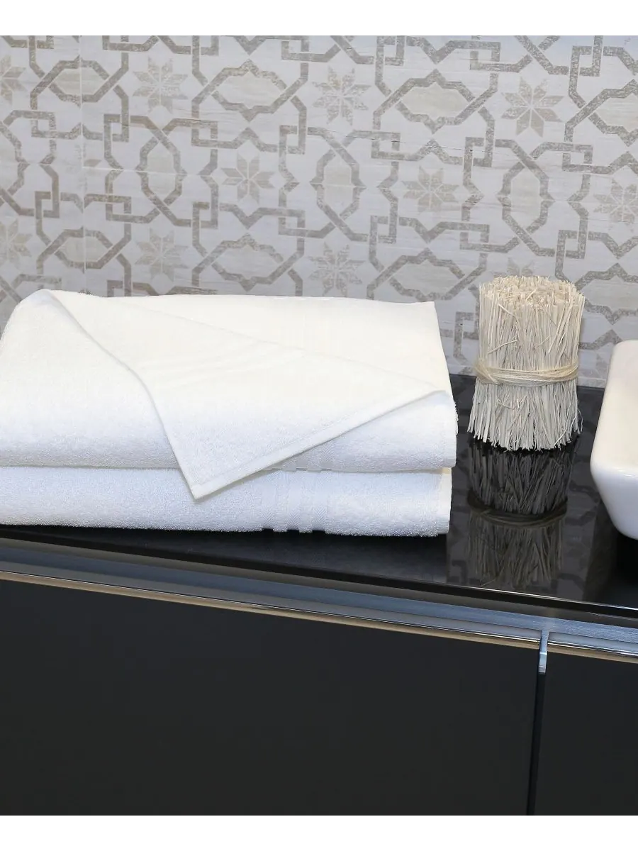 Набор банных принадлежностей denzi из 2 предметов Linum Home — изображение 4 из 4, белый