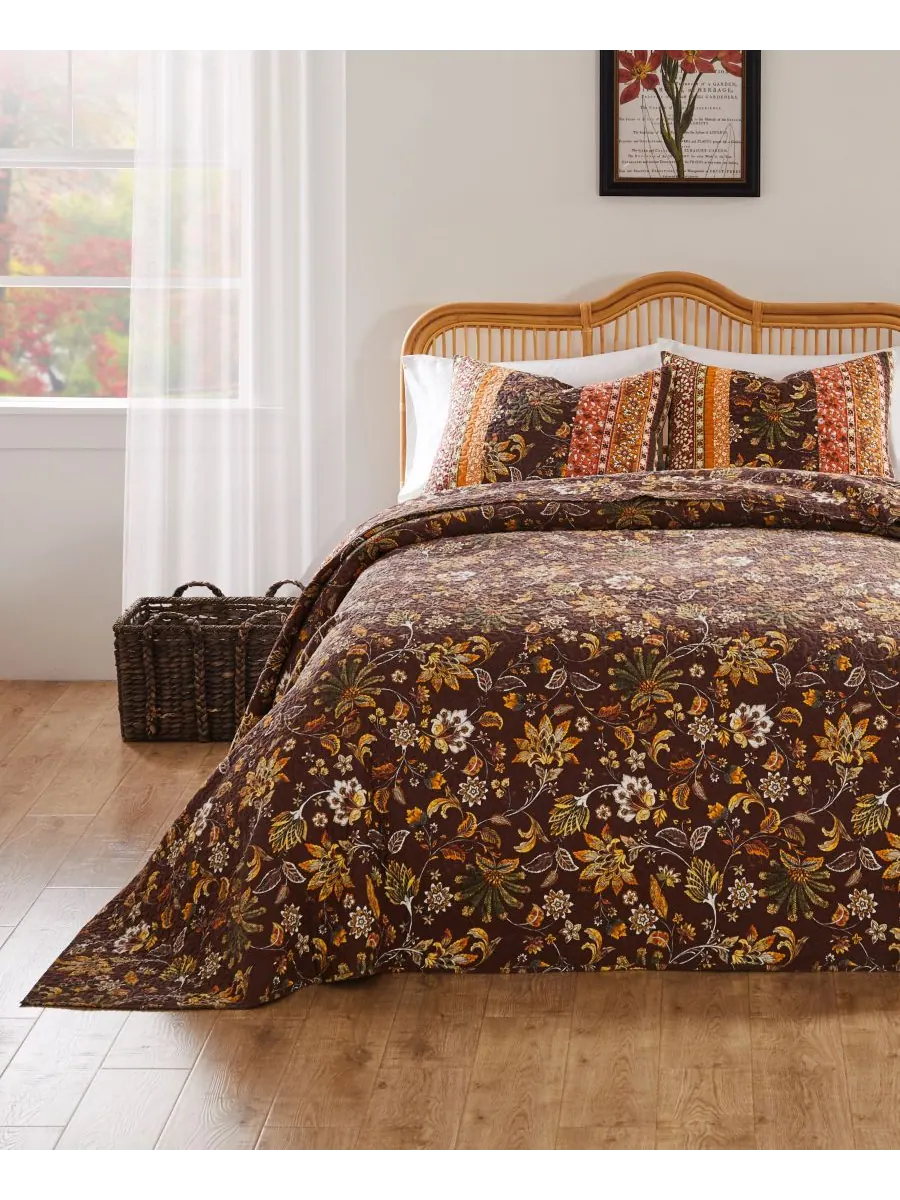 Классический комплект постельного белья audrey из 3 предметов, размер queen. Greenland Home Fashions — изображение 3 из 7
