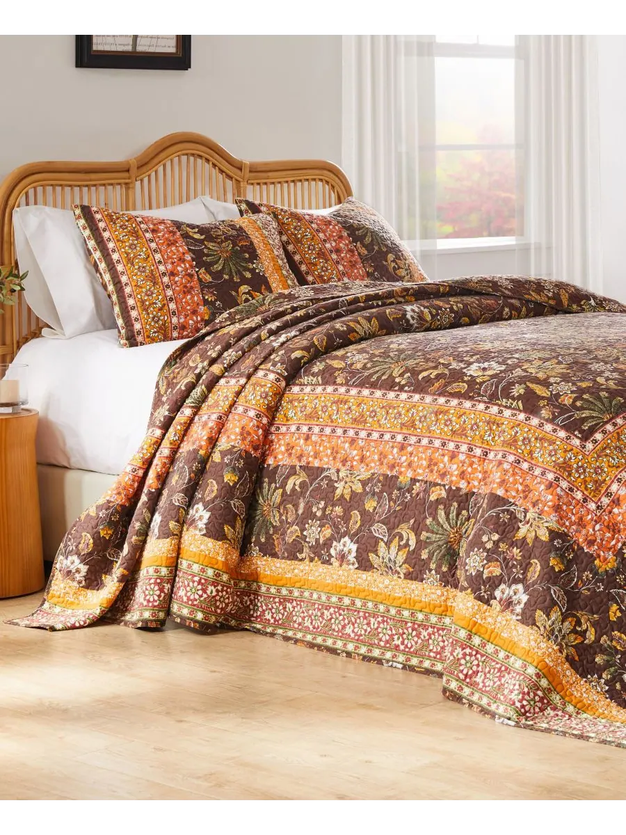 Классический комплект постельного белья audrey из 3 предметов, размер queen. Greenland Home Fashions — изображение 4 из 7