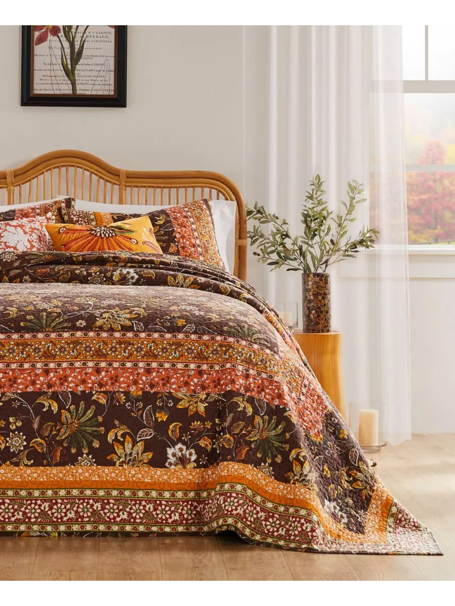 Классический комплект постельного белья audrey из 3 предметов, размер queen. Greenland Home Fashions — изображение 5 из 7