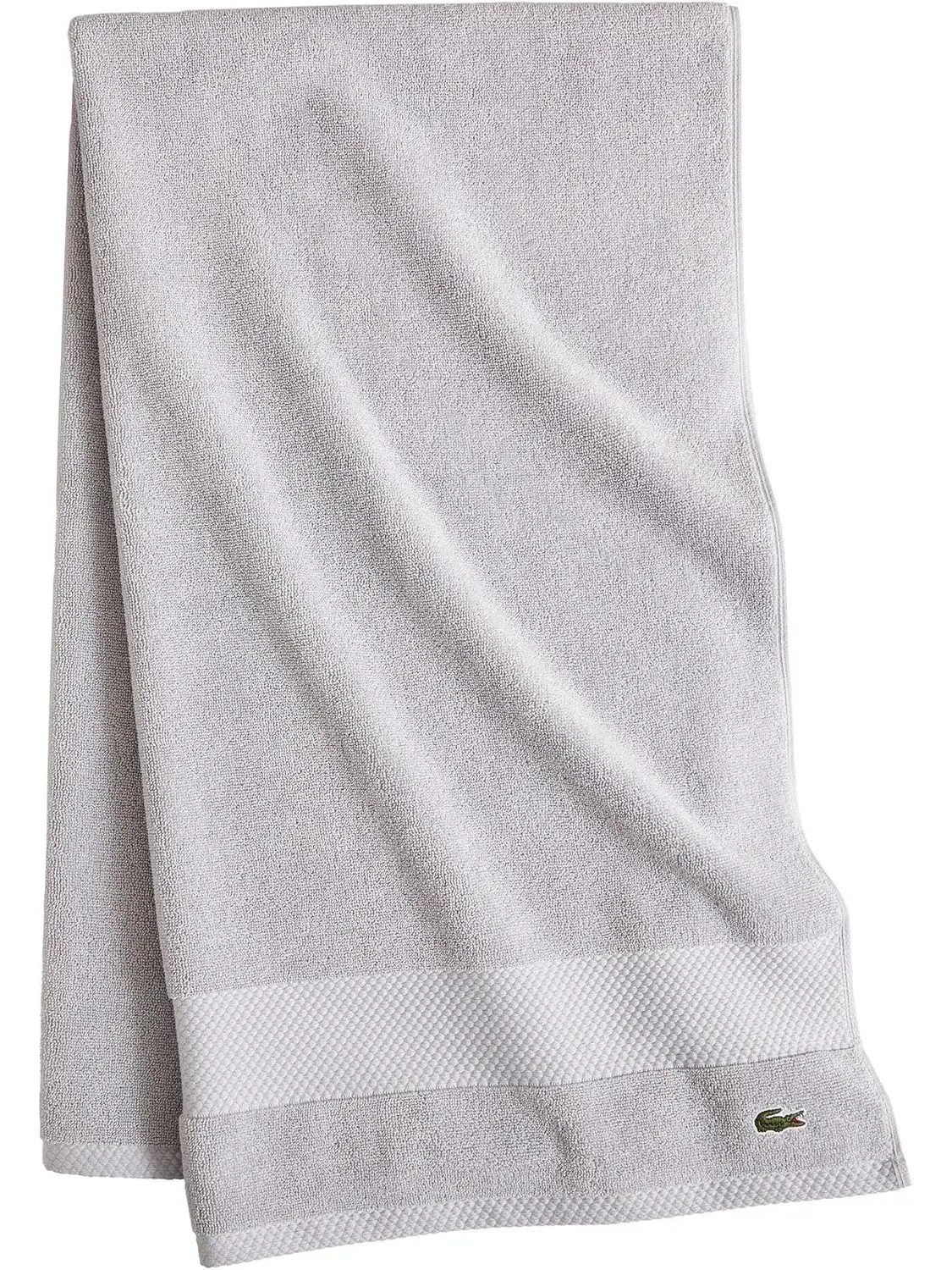 Антимикробное банное полотенце Heritage из хлопка Supima, 76,6 см x 137 см Lacoste Home, Micro — изображение 1 из 1