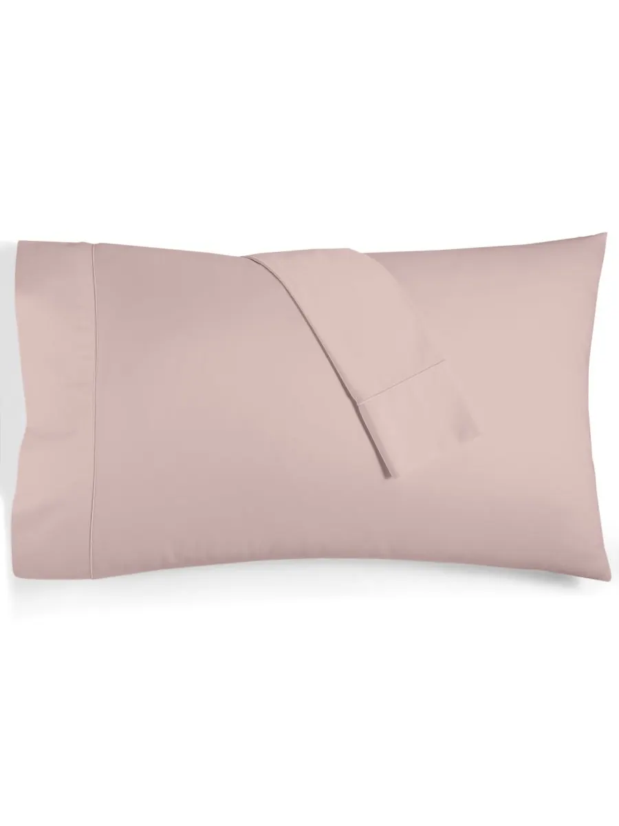 Комплект из двух наволочек Sleep Luxe из 100% хлопка с плотностью плетения 800 нитей, стандартный — изображение 1 из 1