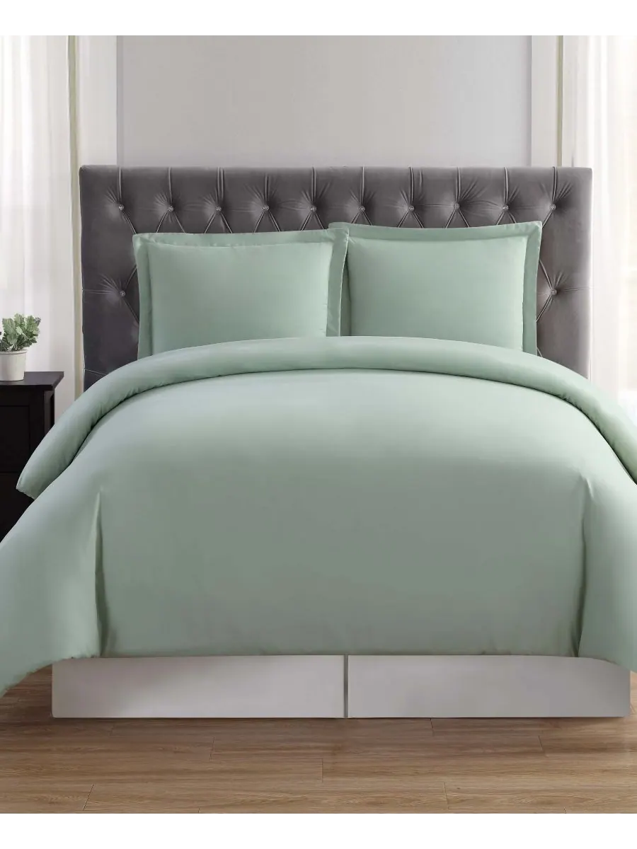 Комплект постельного белья на каждый день, размер King Truly Soft — изображение 1 из 2, шалфейный