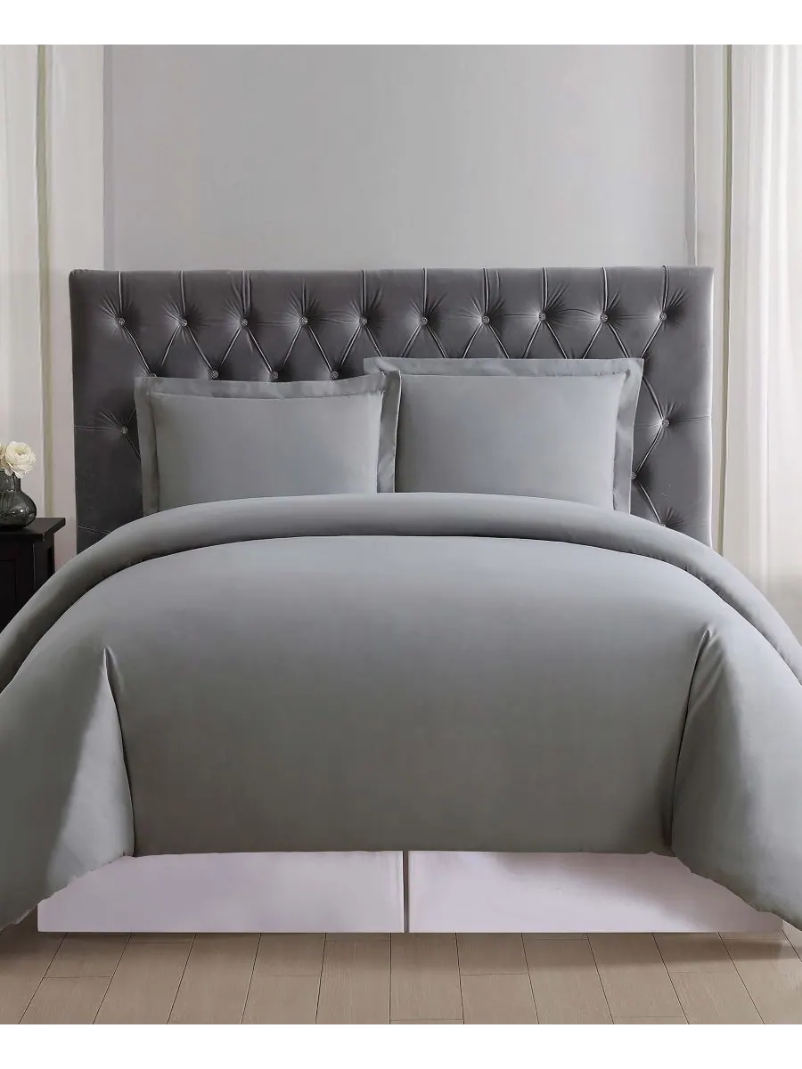 Комплект постельного белья на каждый день, размер King Truly Soft — изображение 1 из 2, серый