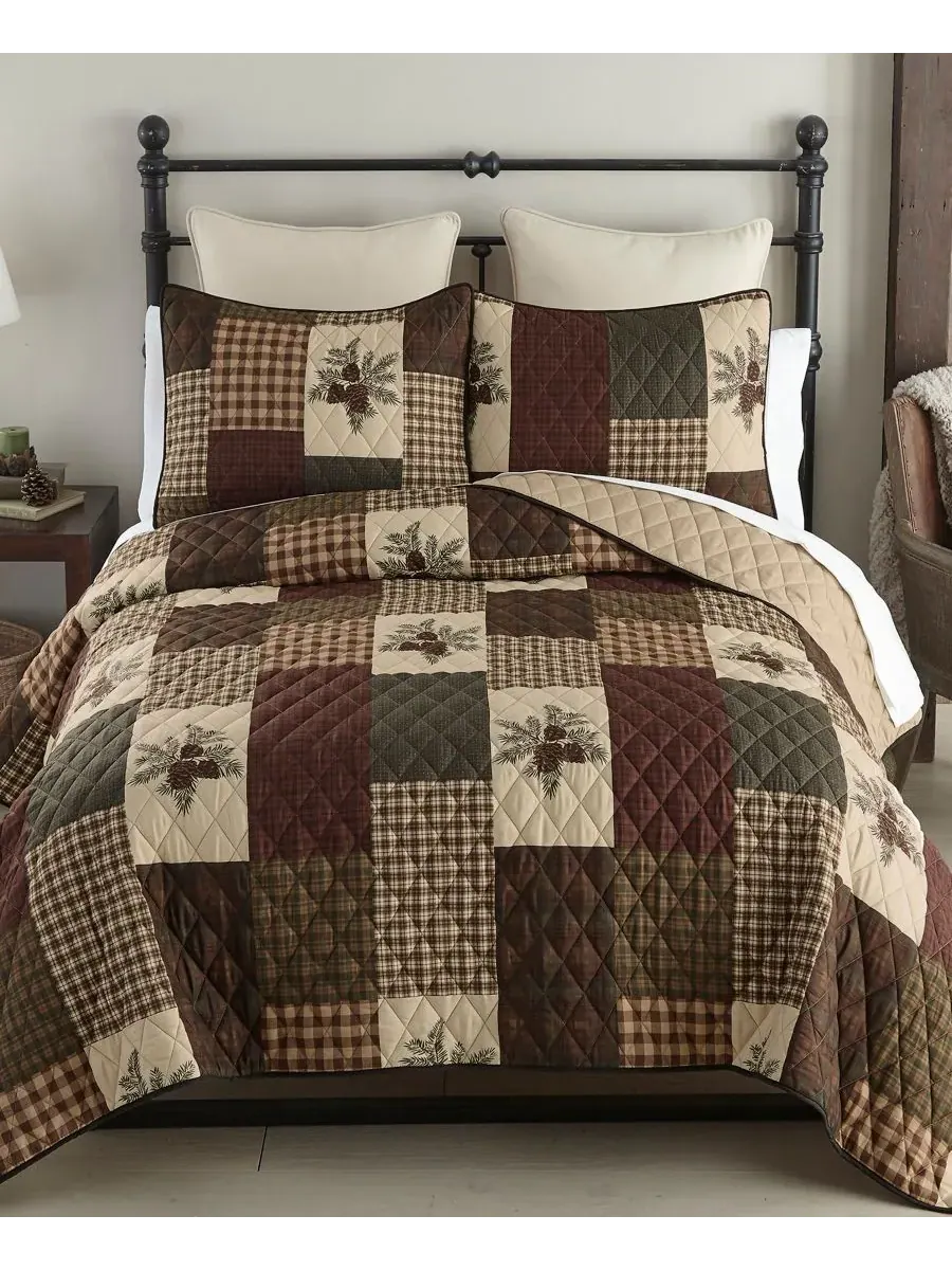Комплект постельного белья из двух предметов от Donna Sharp Pine Panels, размер Twin Your Lifestyle — изображение 2 из 5