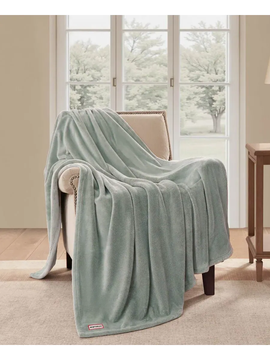 Пледы Coco Flannel Ultra Plush, 127 x 178 см Hunter — изображение 2 из 5