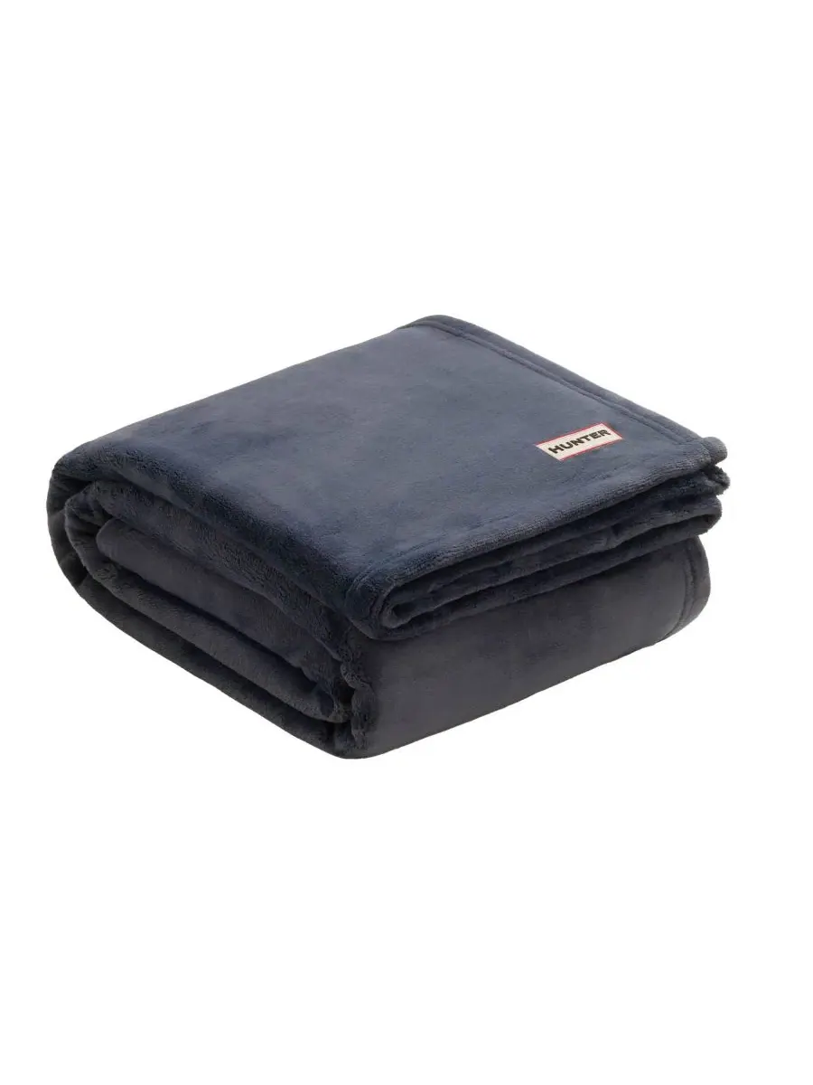 Пледы Coco Flannel Ultra Plush, 127 x 178 см Hunter — изображение 4 из 5, синий