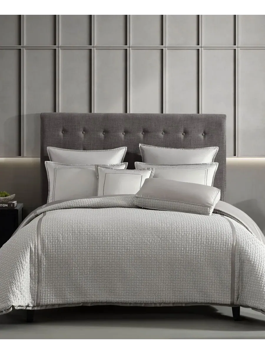 Набор стеганых одеял Kendall Reversible 7-предметный, Queen Riverbrook Home — серый
