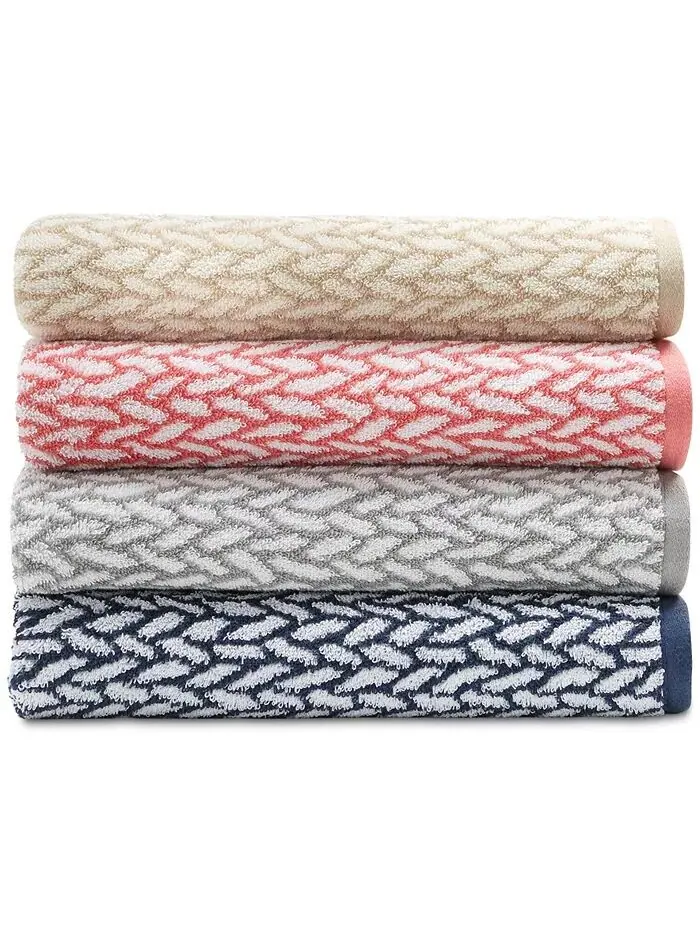 Банное полотенце Lauren Ralph Lauren махровое — изображение 2 из 3, розовый красный