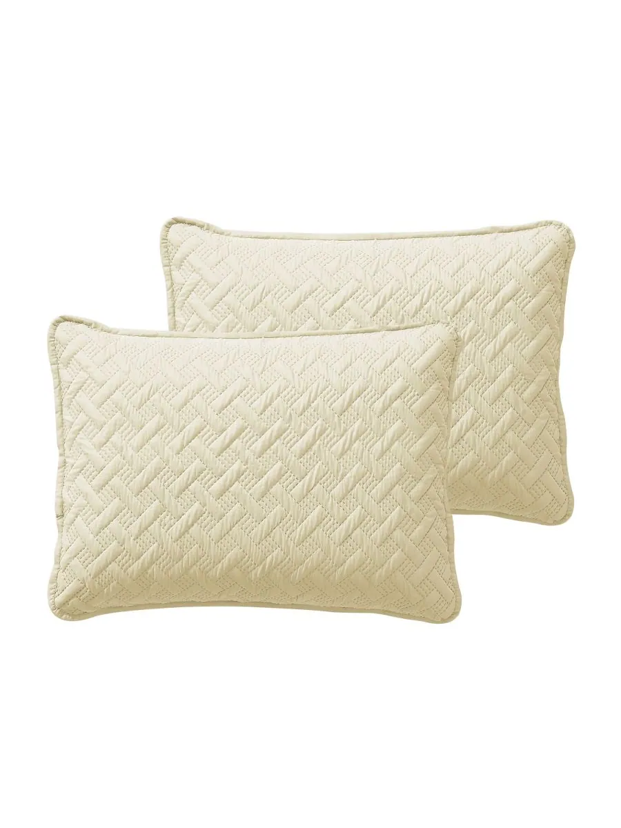 Комплект постельного белья Nina Embossed из 3 предметов, размер Full/Queen VCNY Home — изображение 4 из 5, белый