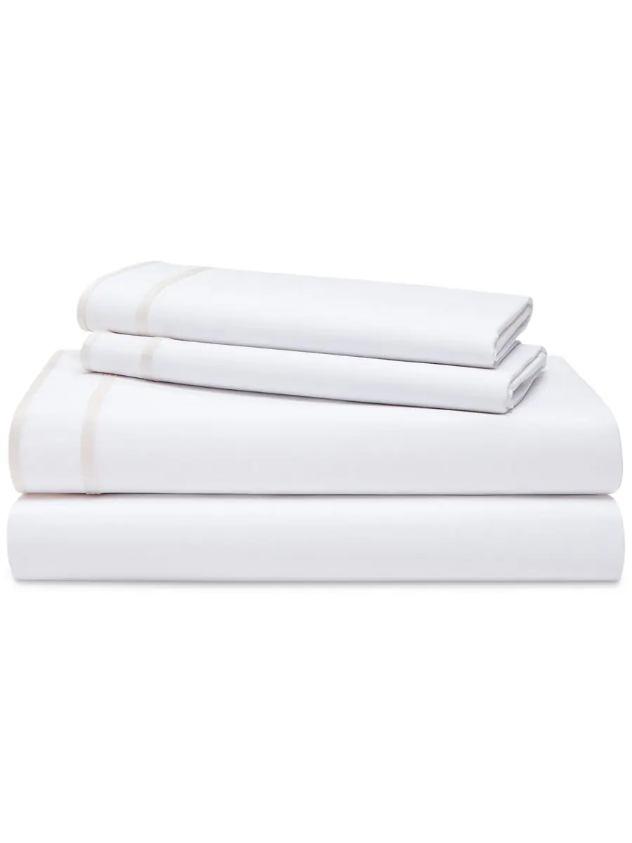 Комплект постельного белья Spencer с сатиновой каймой, плотность ткани 300 нитей, размер King — изображение 1 из 3