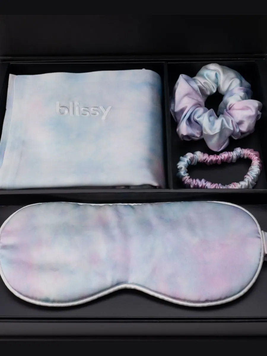 Комплект из 4 предметов Pure Silk Dream, размер Queen BLISSY — изображение 3 из 3, мульти