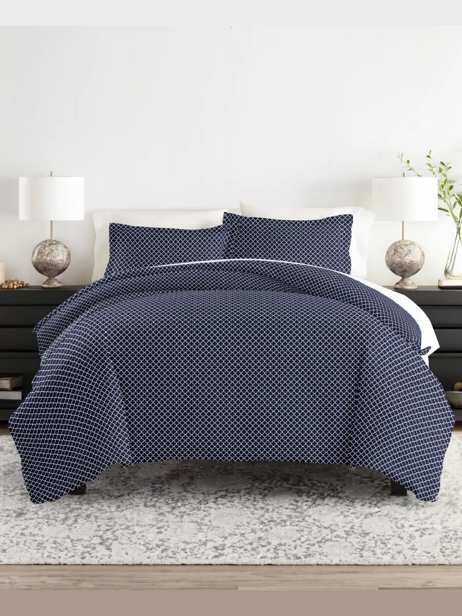 Комплект постельного белья Elegant Designs с узором, размер King/California King Ienjoy Home — изображение 1 из 10
