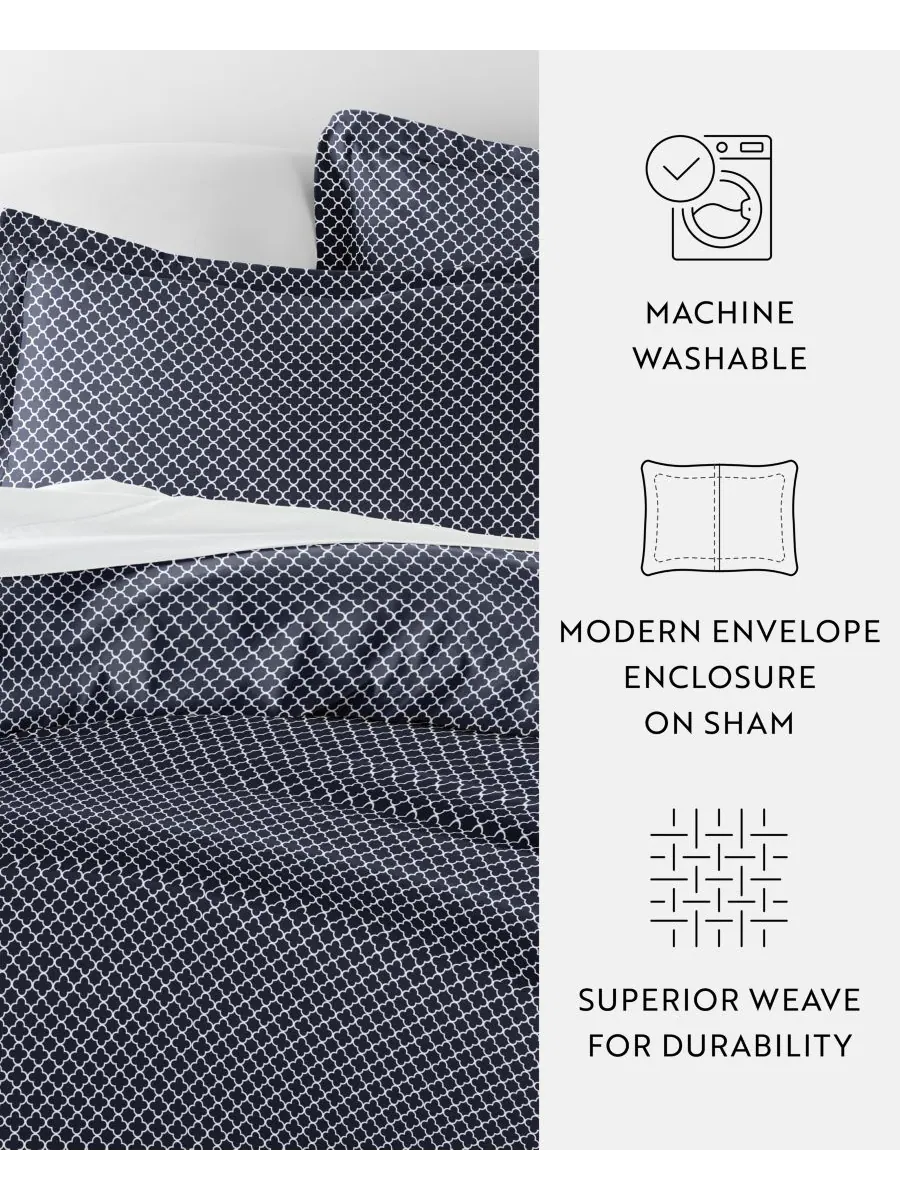 Комплект постельного белья Elegant Designs с узором, размер King/California King Ienjoy Home — изображение 5 из 10