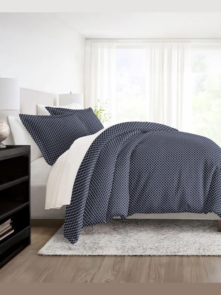 Комплект постельного белья Elegant Designs с узором, размер King/California King Ienjoy Home — изображение 7 из 10
