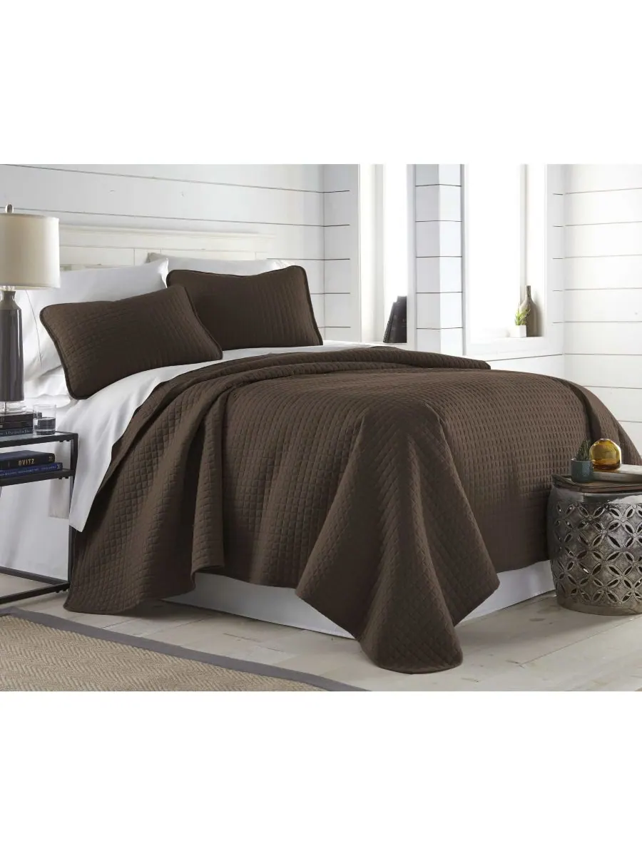Увеличенный легкий комплект из 2 предметов: одеяло и покрывало, размер Twin Southshore Fine Linens — изображение 2 из 4