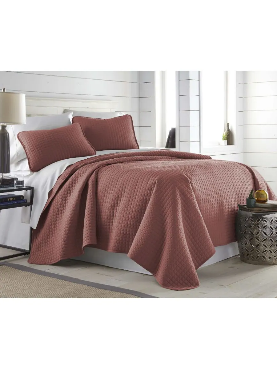 Увеличенный легкий комплект из 2 предметов: одеяло и покрывало, размер Twin Southshore Fine Linens — изображение 2 из 4