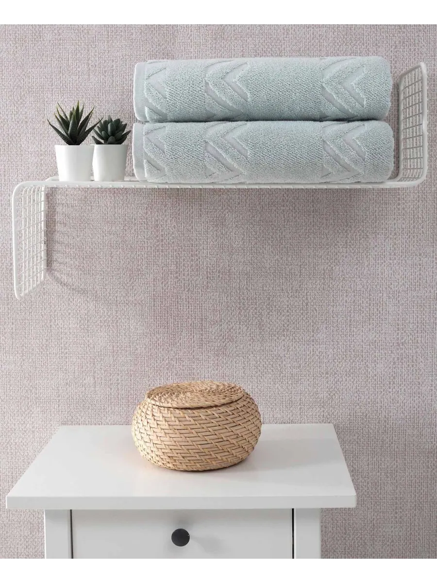 Роскошный набор банных полотенец из 2 предметов от sovrano collection, изготовленный из турецкого — изображение 3 из 4