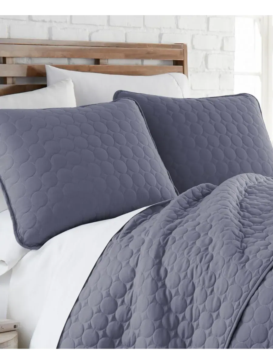 Ультрамягкий, легкий, вышитый комплект из 3 предметов, размер Twin/Twin XL Southshore Fine Linens — изображение 2 из 4