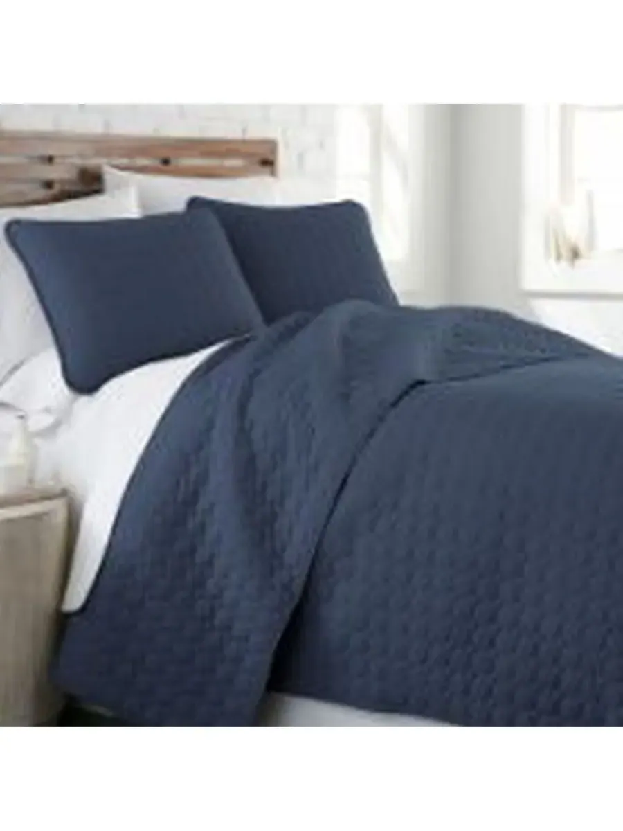 Ультрамягкий, легкий, вышитый комплект из 3 предметов, размер Twin/Twin XL Southshore Fine Linens — изображение 1 из 1