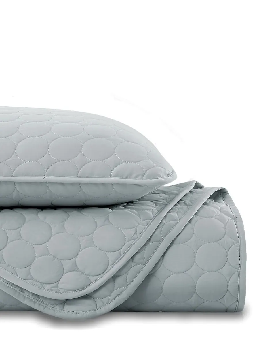 Ультрамягкий, легкий, вышитый комплект из 3 предметов, размер twin/twin xl Southshore Fine Linens — изображение 4 из 4, синий