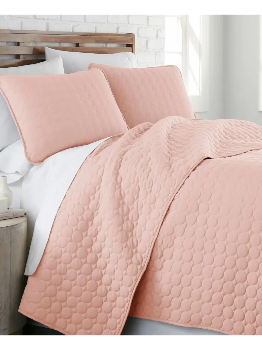 Ультрамягкий, легкий, вышитый комплект из 3 предметов, размер Twin/Twin XL Southshore Fine Linens — изображение 1 из 4