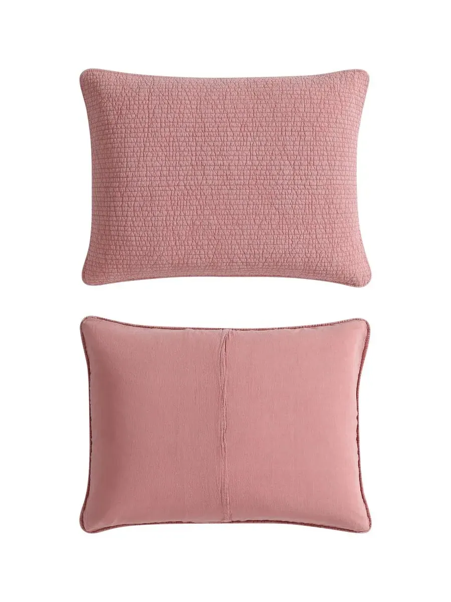 Комплект постельного белья Seashore Stitch из хлопка, двусторонний, 3 предмета, размер Full/Queen — изображение 7 из 7