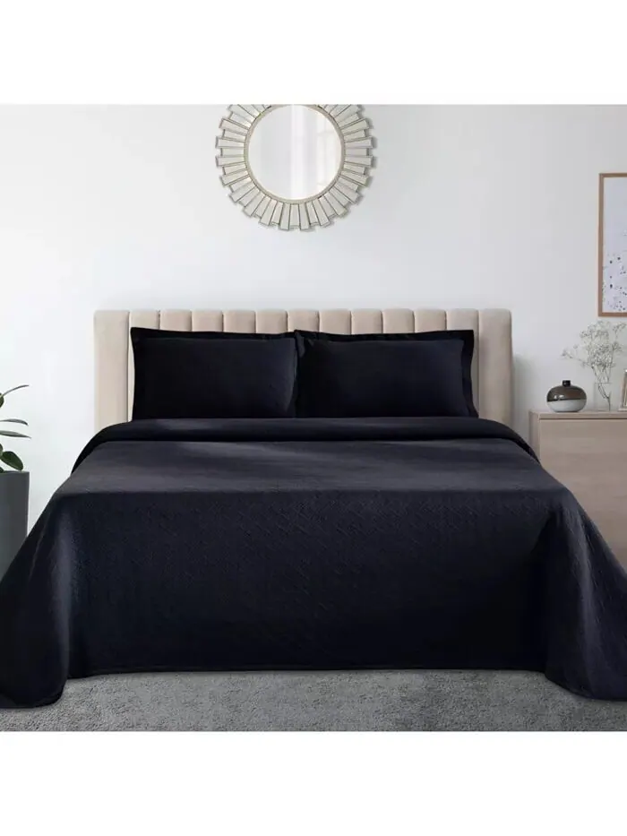 100 % хлопок, корзинное плетение Matelasse, всесезонный комплект из трех предметов, размер King