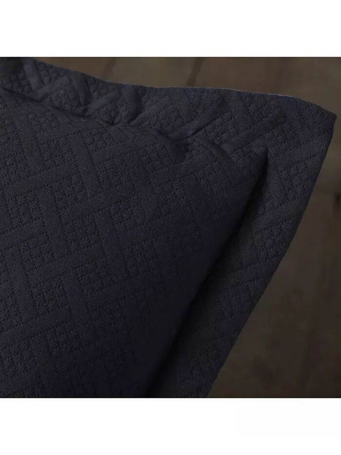 100 % хлопок, корзинное плетение Matelasse, всесезонный комплект из трех предметов, размер King — изображение 3 из 6