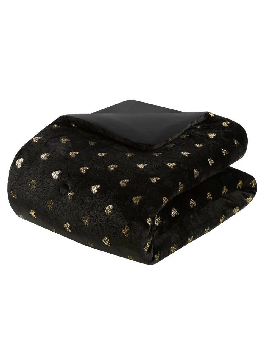 Комплект постельного белья Rosalie Metallic Heart из 4 предметов, размер Full/Queen Intelligent — изображение 10 из 10