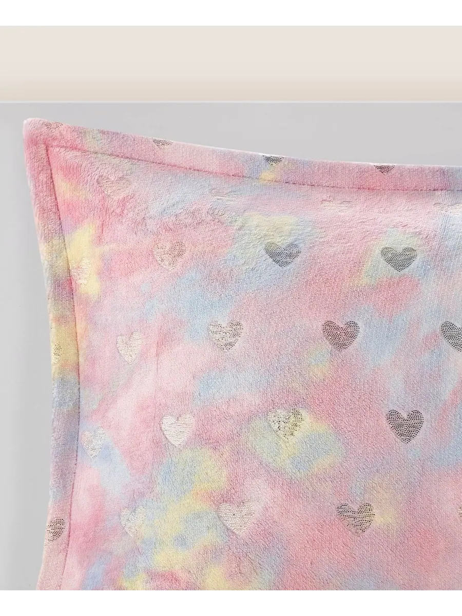 Комплект постельного белья Rosalie Metallic Heart из 4 предметов, размер Full/Queen Intelligent — изображение 6 из 10