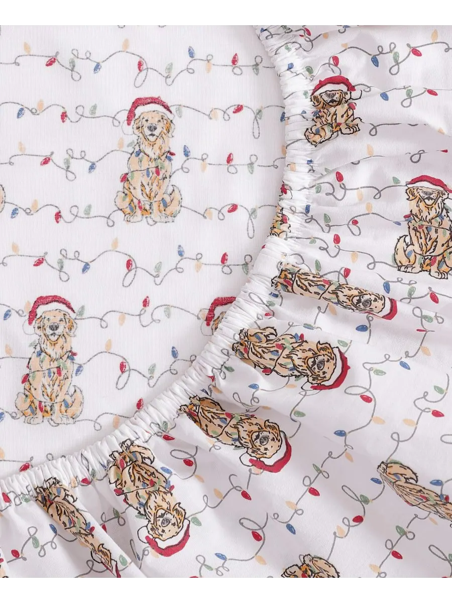 Комплект постельного белья Tommy Bahama с принтом на праздничную тематику, хлопковый, плотность — изображение 9 из 10