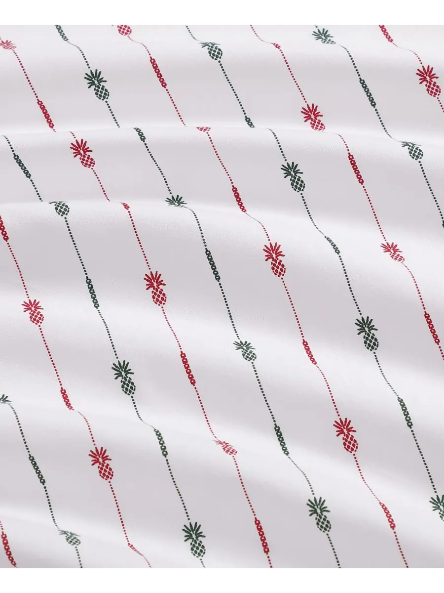 Комплект постельного белья Tommy Bahama с принтом на праздничную тематику, хлопковый, плотность — изображение 8 из 10