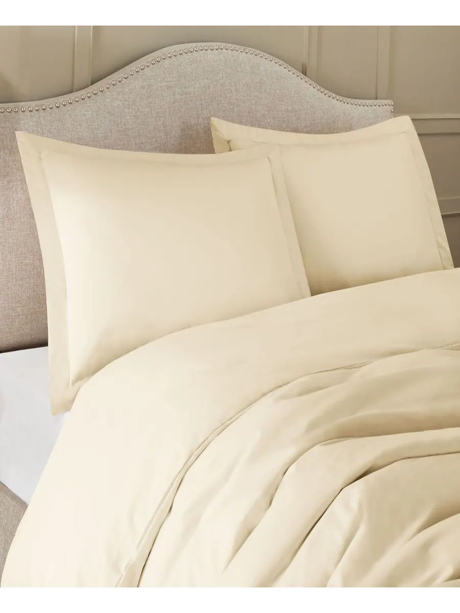 Комплект постельного белья Neslt Super Soft Double Brushed Microfiber из 3 предметов, размер — изображение 3 из 7, бежевый