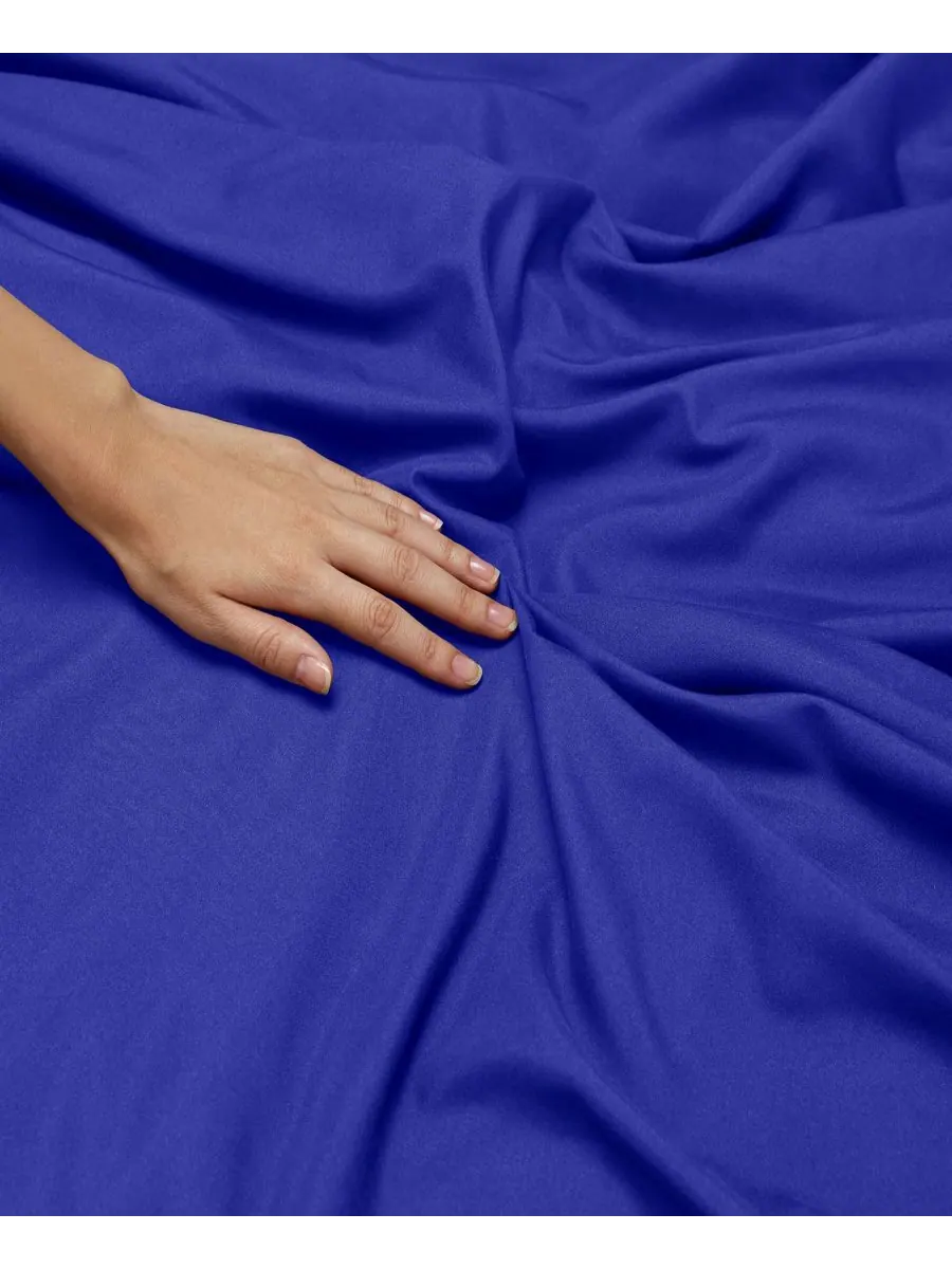 Комплект постельного белья Neslt Super Soft Double Brushed Microfiber из 3 предметов, размер — изображение 7 из 7, синий