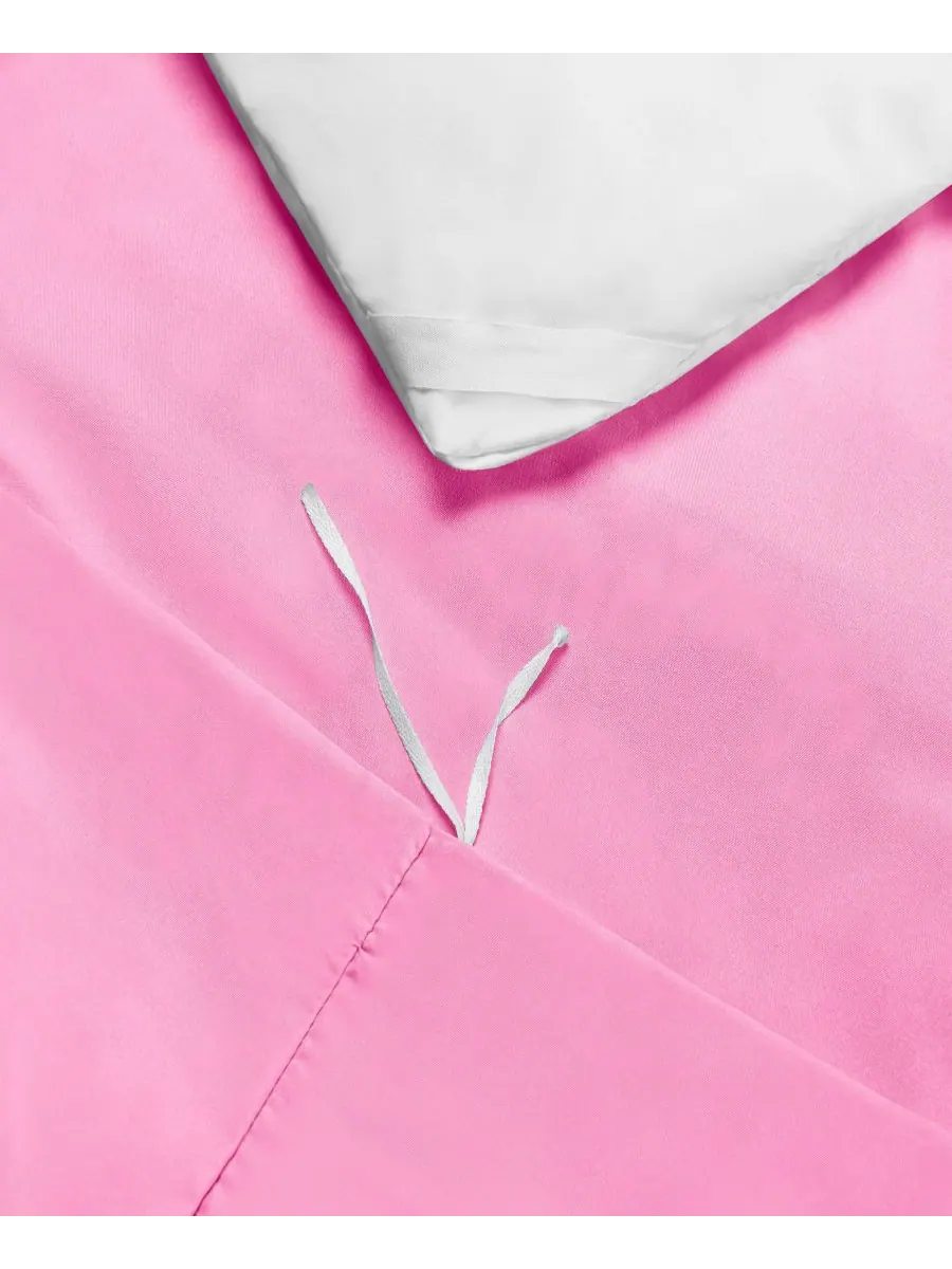 Комплект постельного белья Neslt Super Soft Double Brushed Microfiber из 3 предметов, размер — изображение 4 из 7, розовый