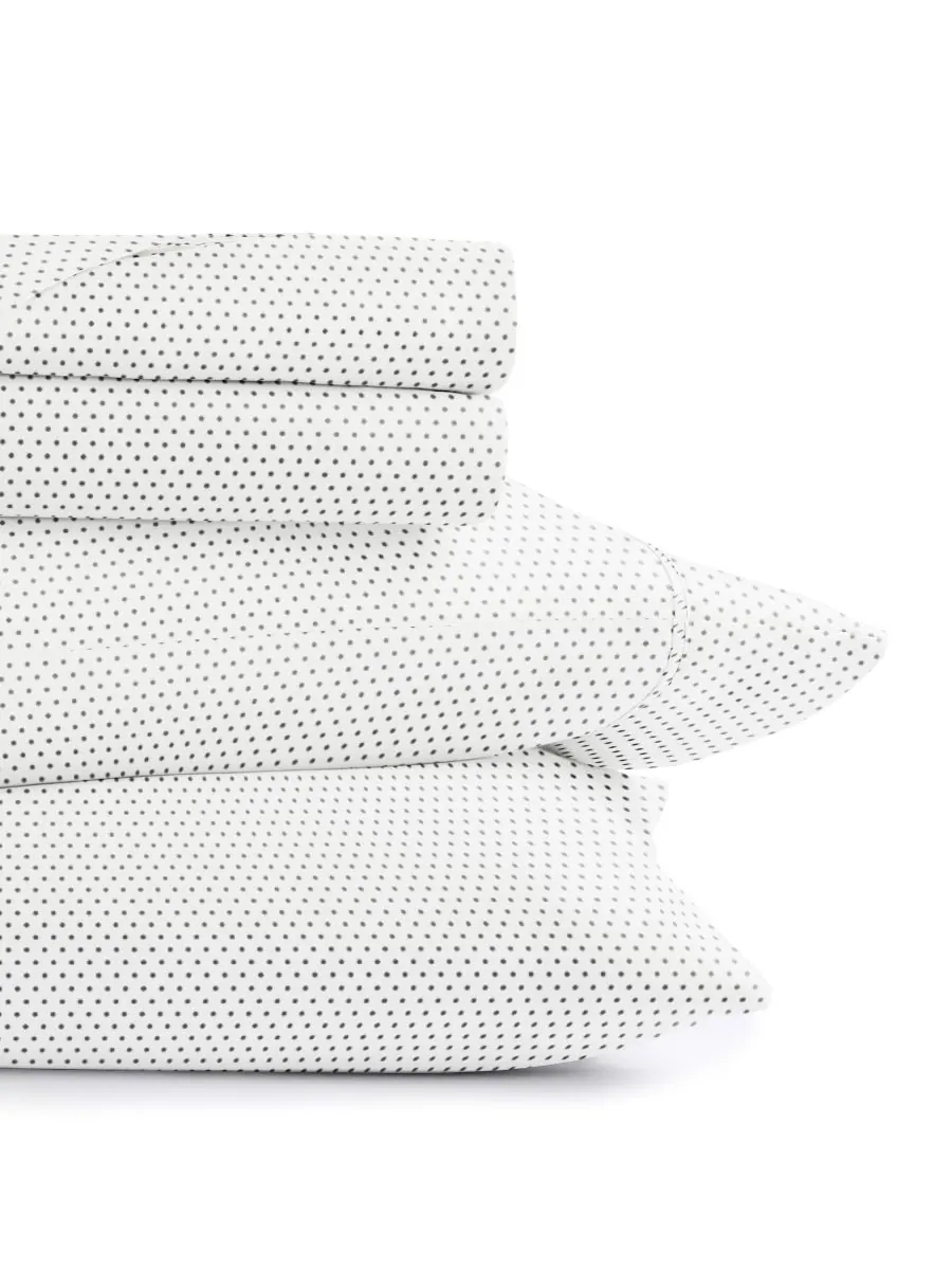 Комплект постельного белья Farmhouse Chic Premium Ultra Soft Pattern из 3 предметов, размер Twin — изображение 3 из 10, серый