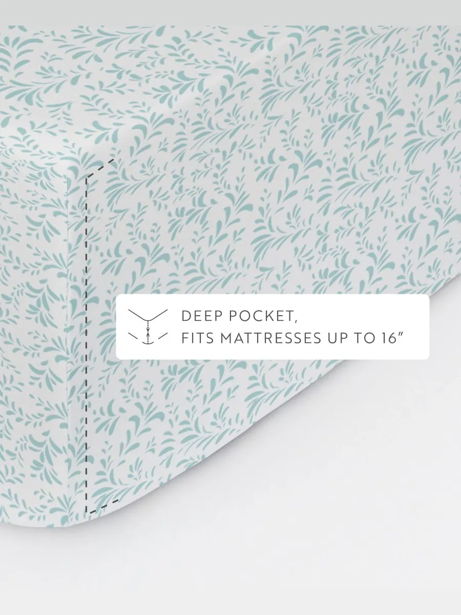 Комплект постельного белья Farmhouse Chic Premium Ultra Soft Pattern из 3 предметов, размер Twin — изображение 8 из 10
