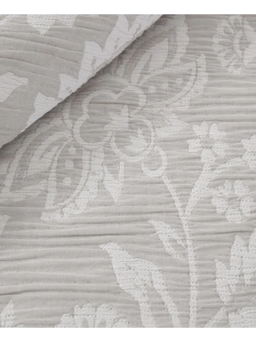 Комплект постельного белья Sarrah Textured, 3 предмета, размер King Levtex — изображение 5 из 5, прозрачный